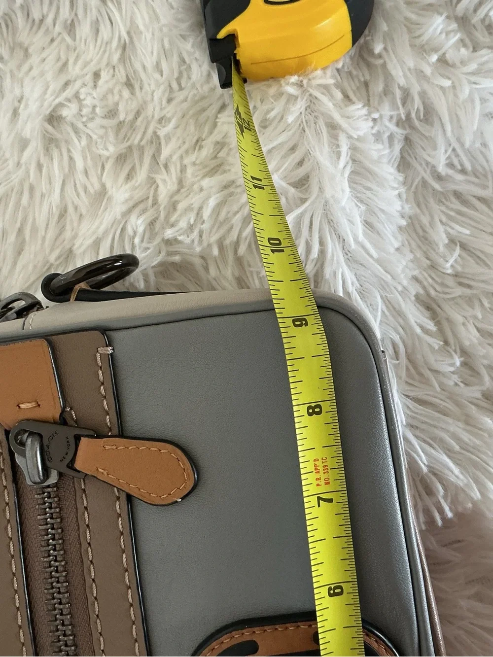 Coach Academy Colorblock Crossbody Bag with Detachable Strap